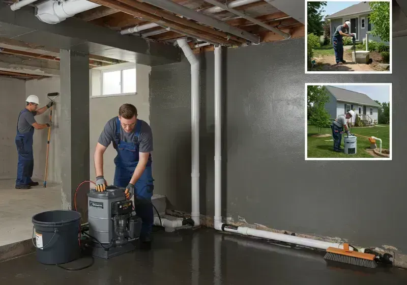 Basement Waterproofing and Flood Prevention process in Martin County, KY